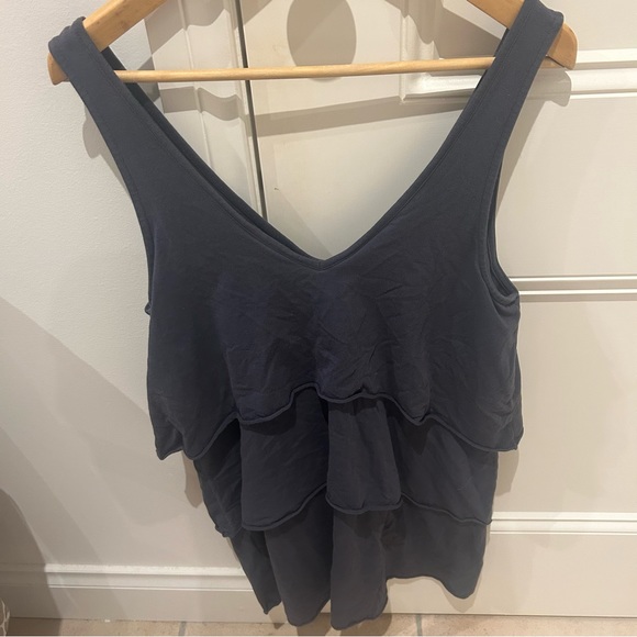 Grey frill dress S/M Metalicus - Picture 2 of 5